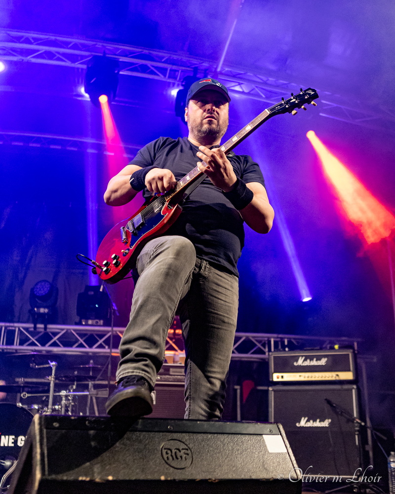 guitariste sur scène